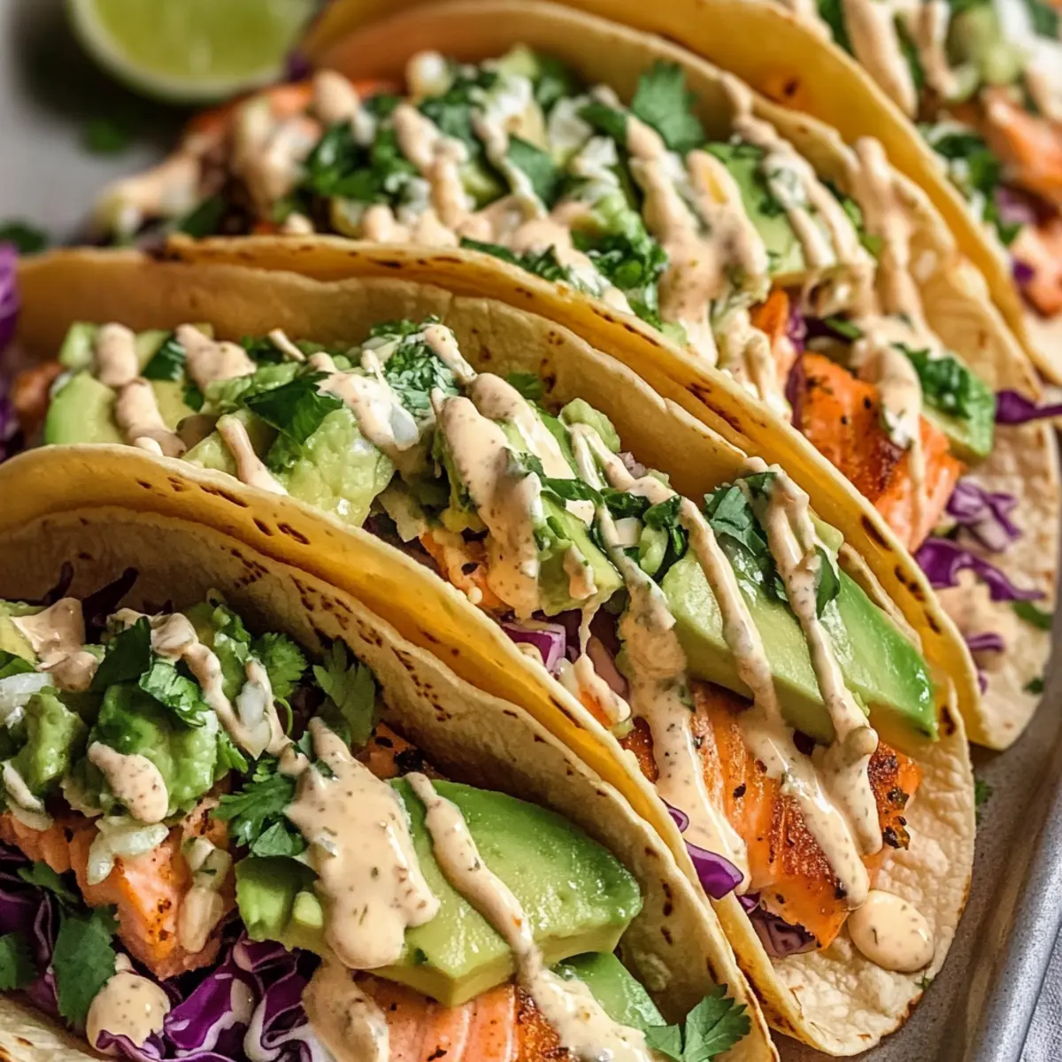 Lachs Tacos: Frisch, Einfach und Lecker