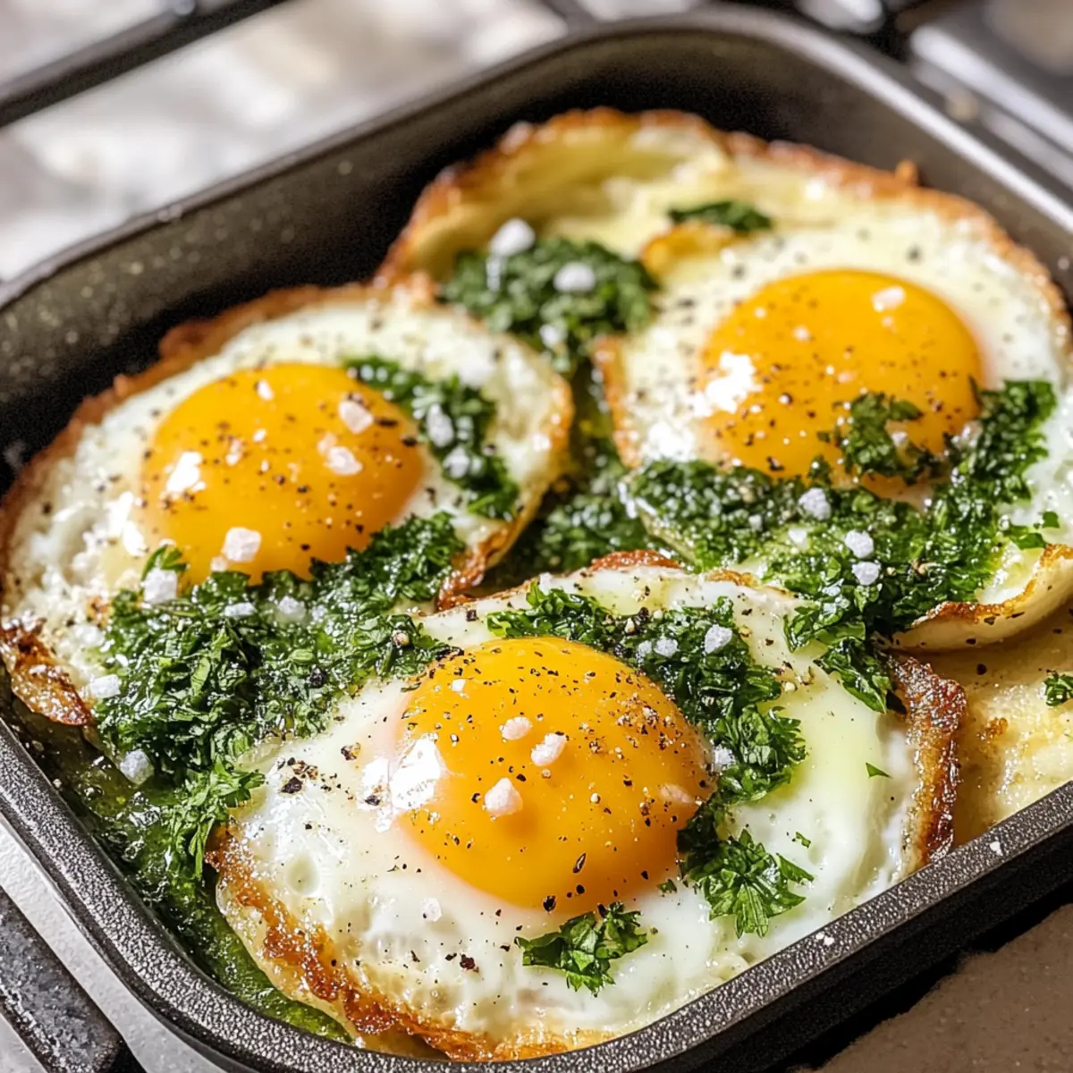 Knoblauch Eier: Einfache spanische Köstlichkeit