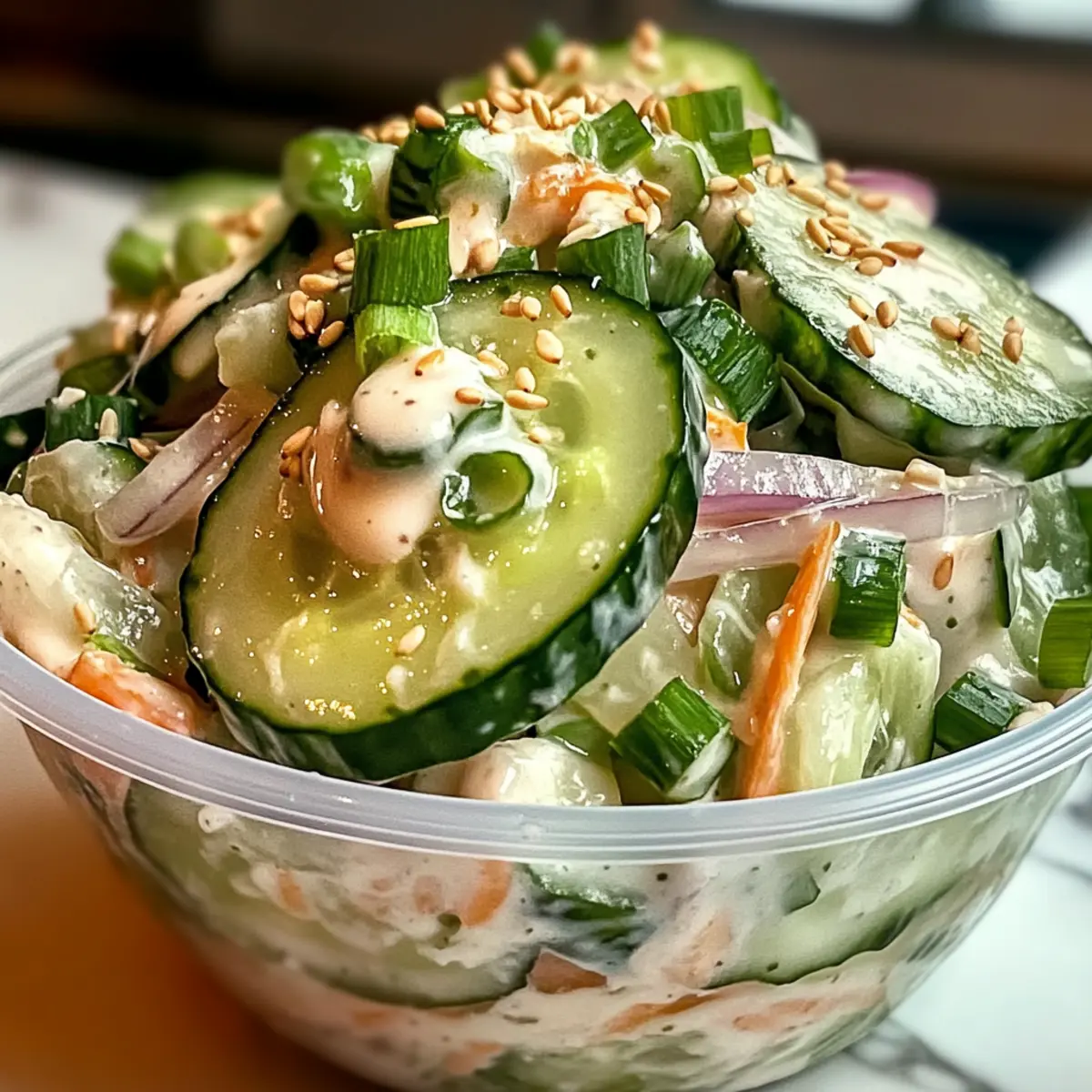 Sushi Gurkensalat: Frisch, lecker und anpassbar