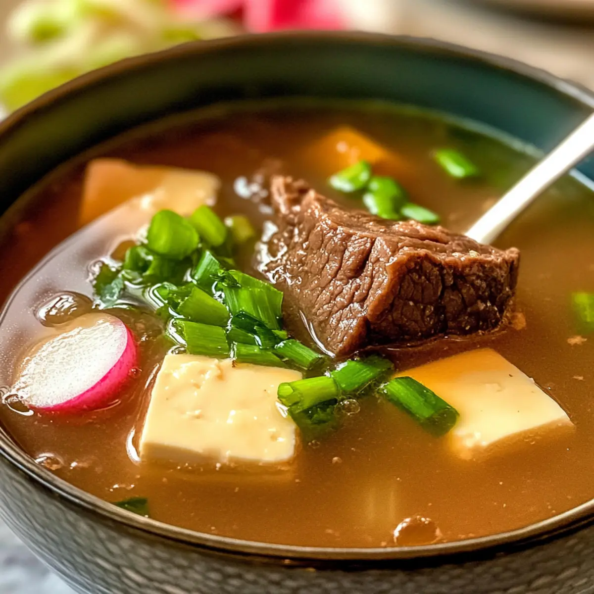Leckere koreanische Wintersuppe für kalte Tage