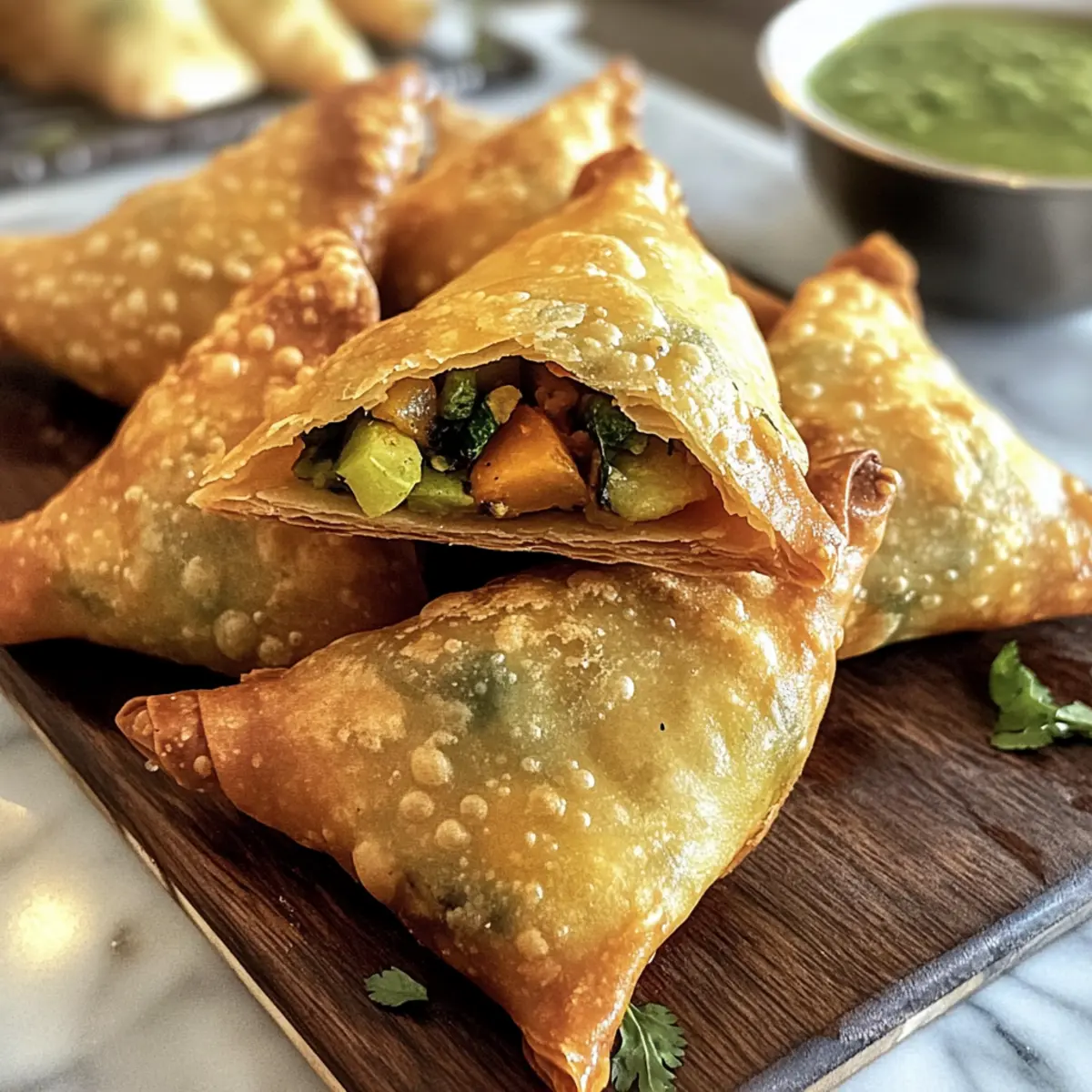 Crispy Gemüse-Samosas für jeden Anlass