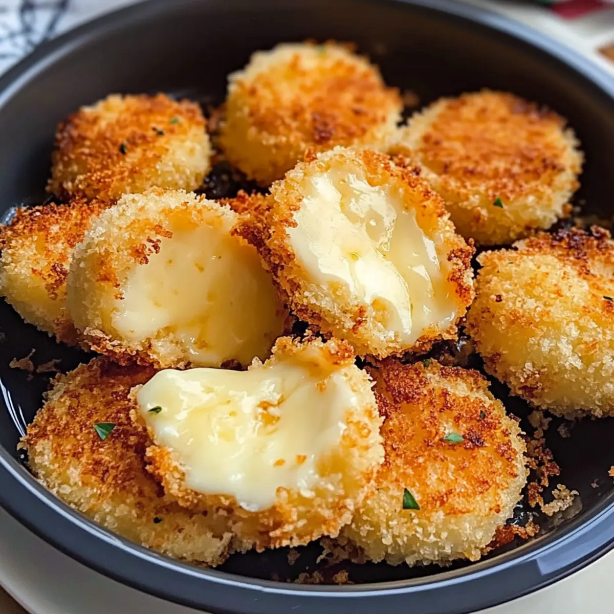 Luftgebackener Babybel Käse für den perfekten Snack