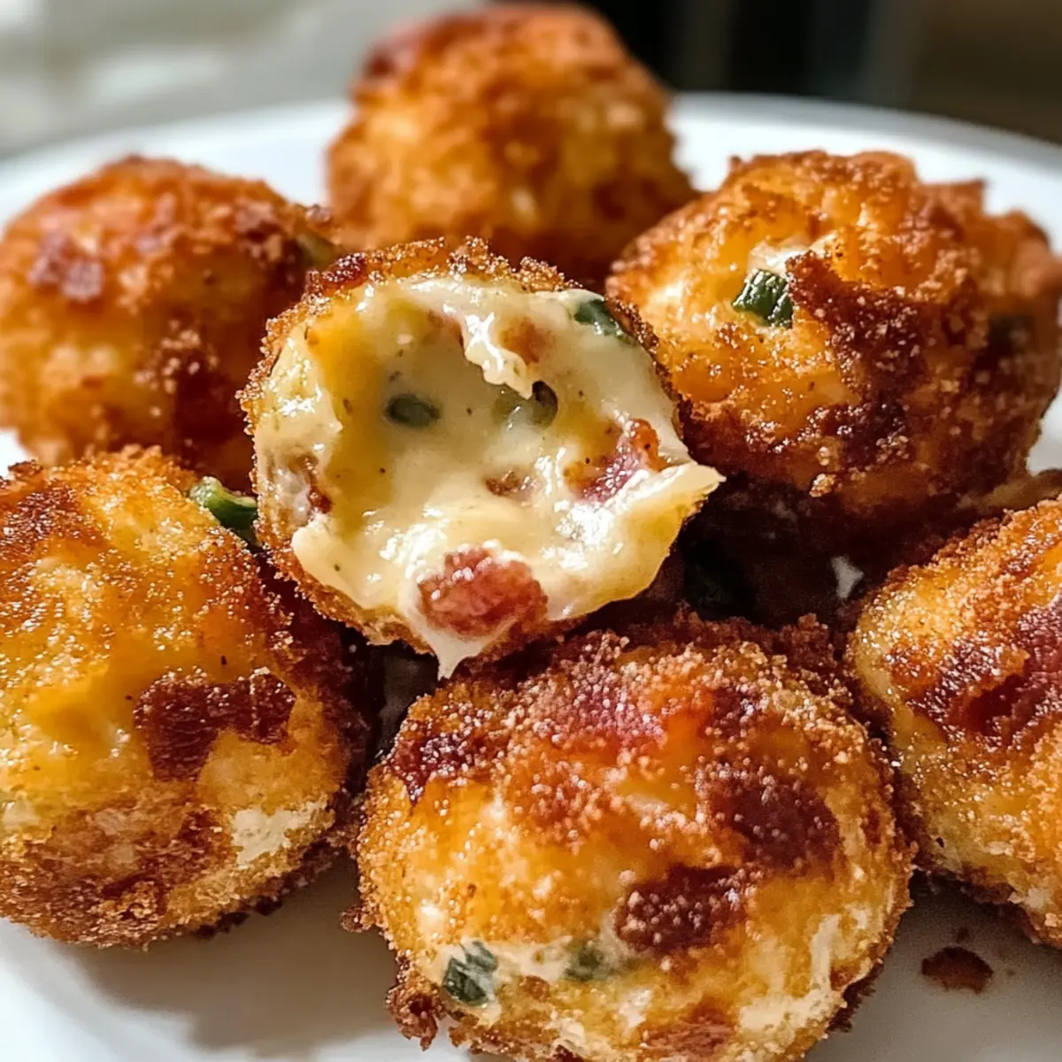 Bacon Jalapeño Popper Käsebällchen Für Partys