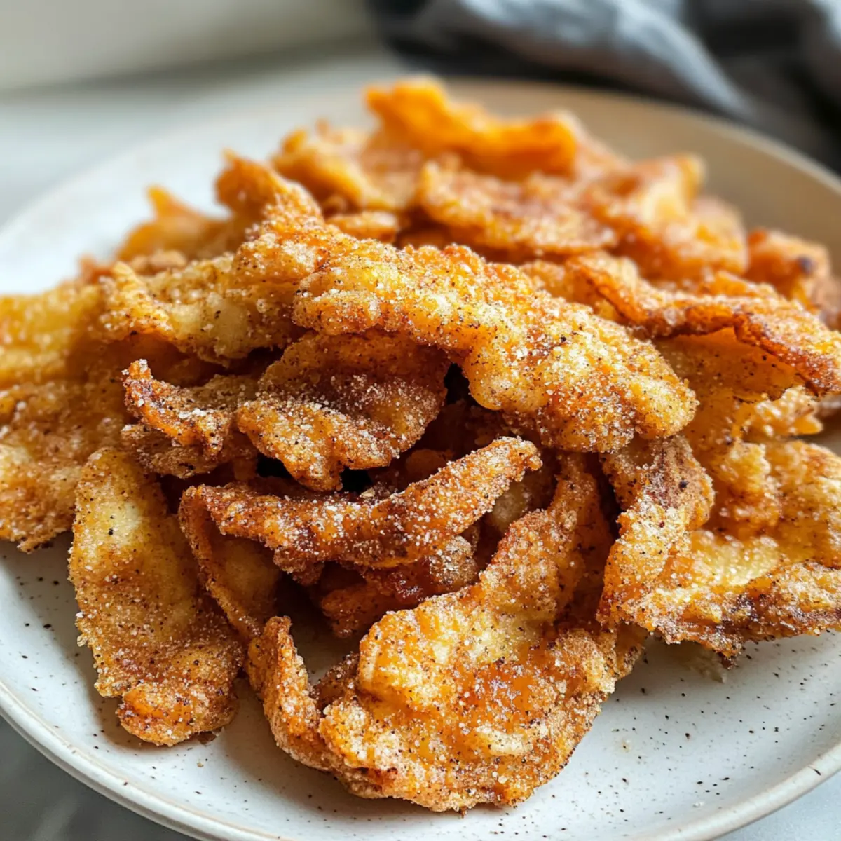 Hühnhautchips: Knuspriger Keto-Snack für Zuhause