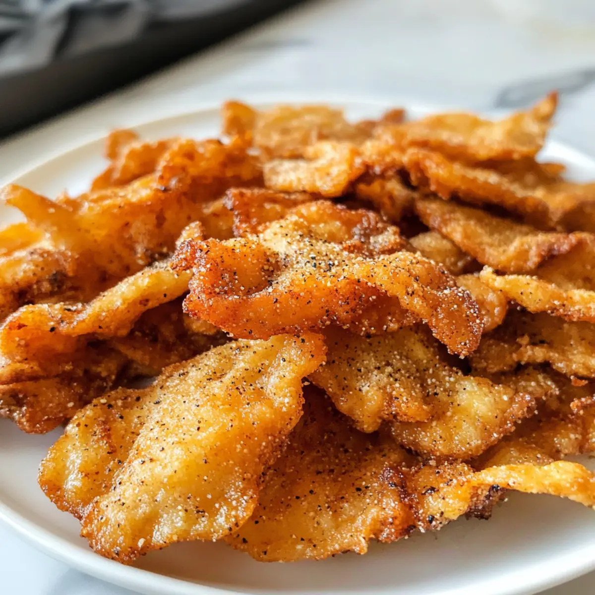 Hühnerm Haut Chips: Knuspriger Genuss für Keto-Fans
