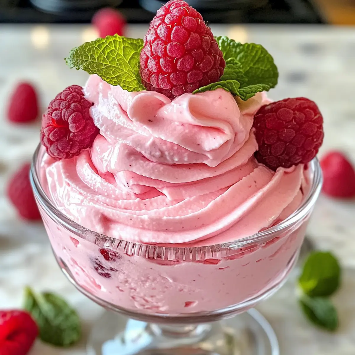 Hüttenkäse Himbeer-Mousse – Gesund und cremig geniessen