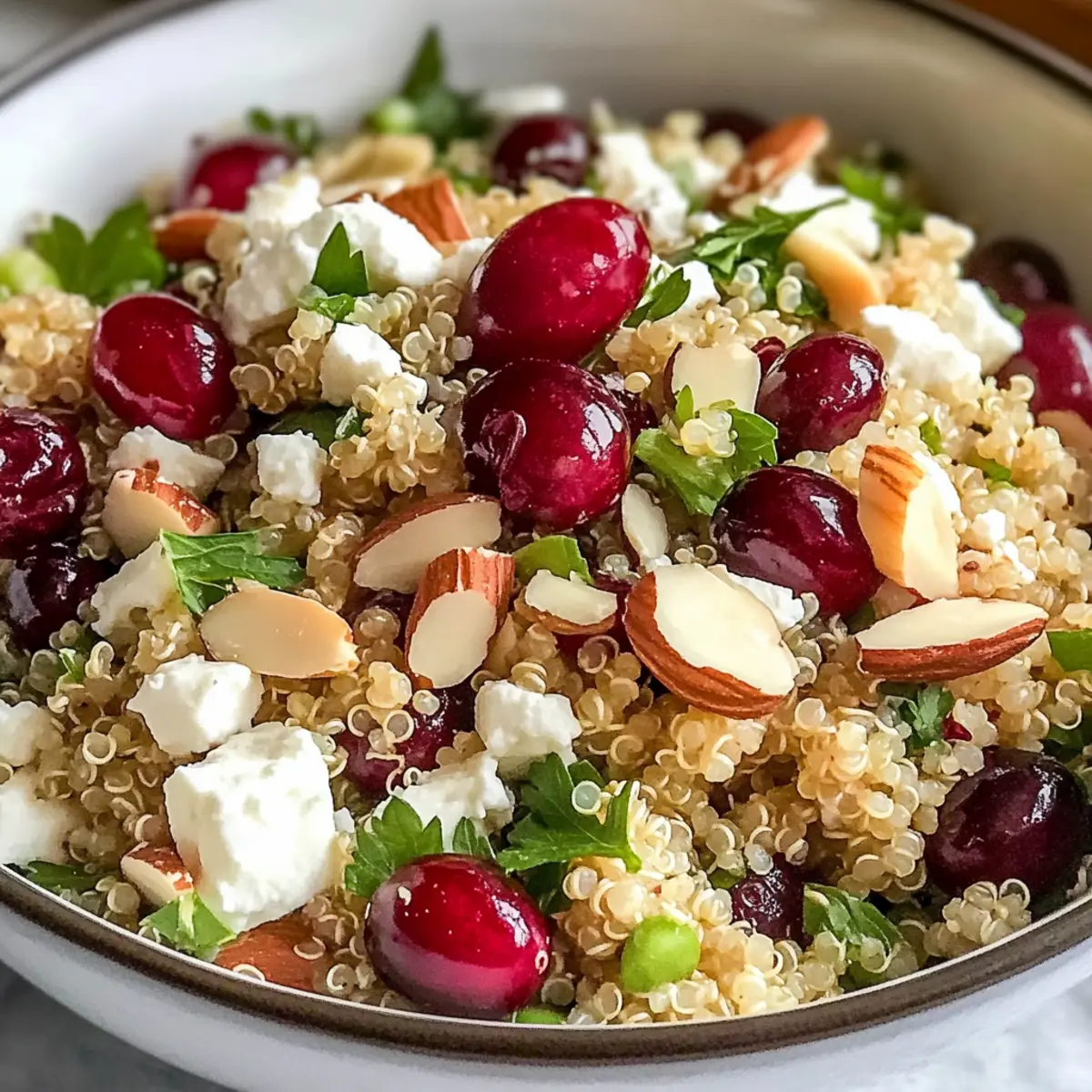 Cranberry Quinoa Feta Salat: Gesund und Köstlich