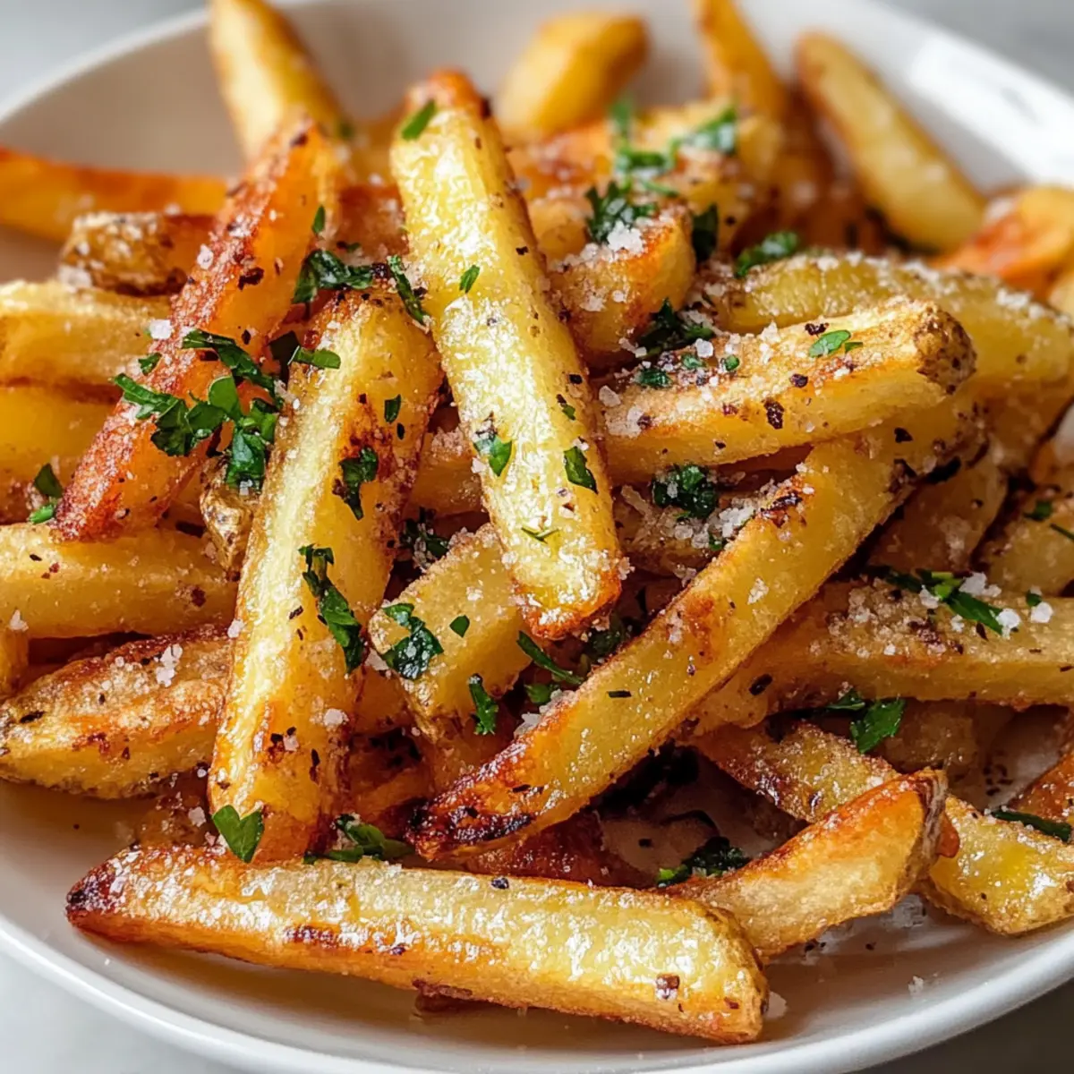 Knusprige Knoblauchbutterpommes für echten Genuss