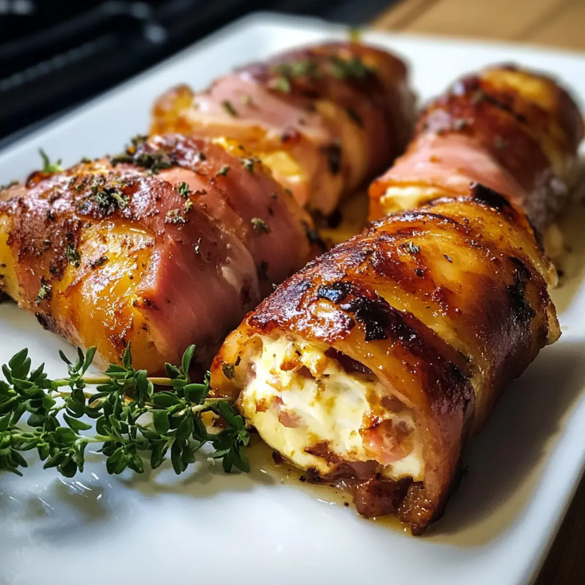 Gegrillte Feta-Schinkenröllchen in 15 Minuten
