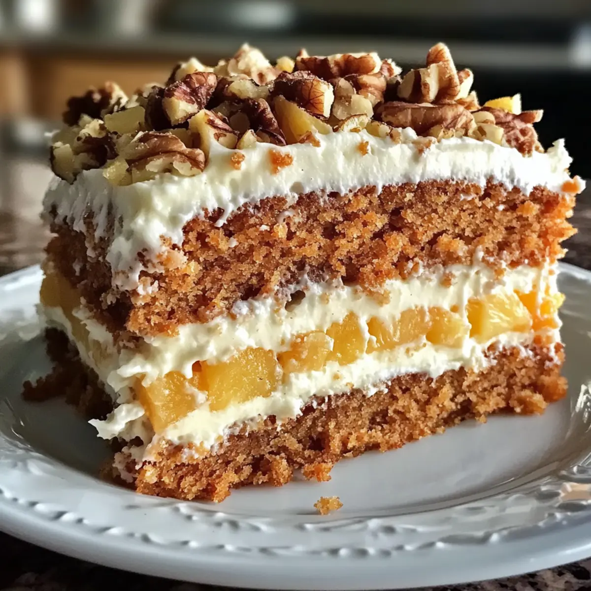 Hawaiian Karotten-Ananas-Kuchen ganz einfach selber backen