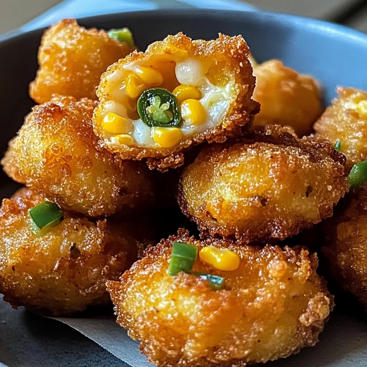 Jalapeño-Maisnuggets für den perfekten Snack