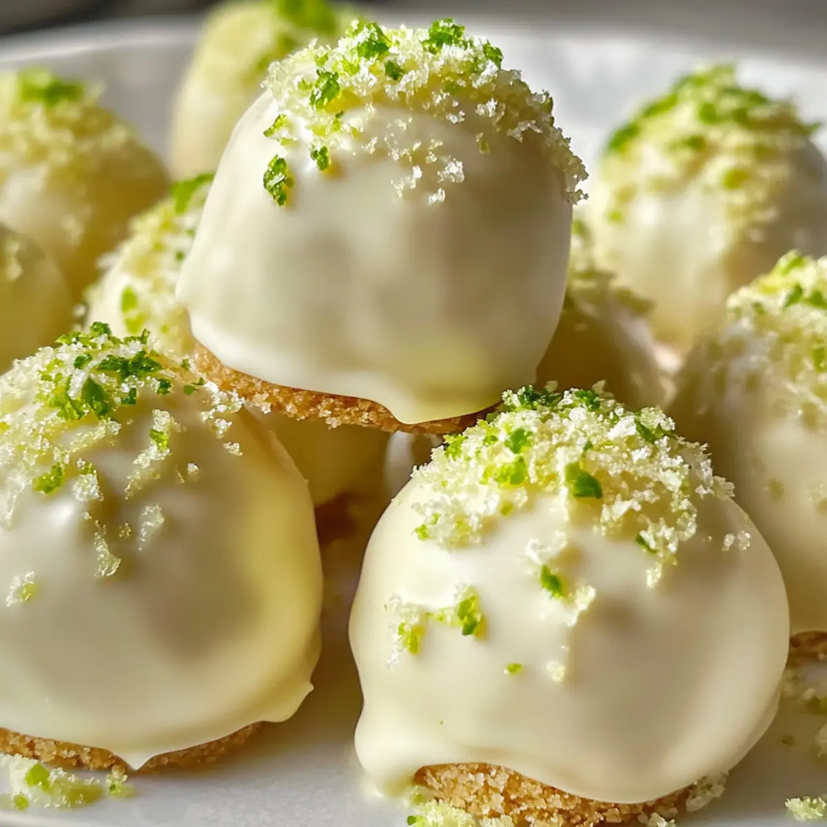 Key Lime Trüffel – Kremafrischer Genuss ohne Backen
