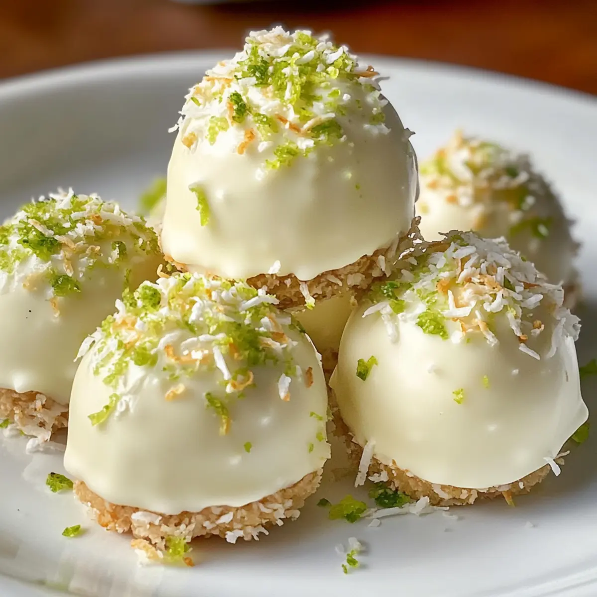 Key Lime Trüffel – Cremiger Genuss ohne Backen