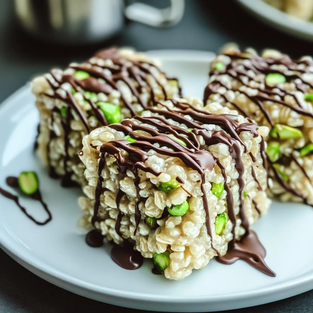 Pistazie Rice Krispies für süßen Genuss
