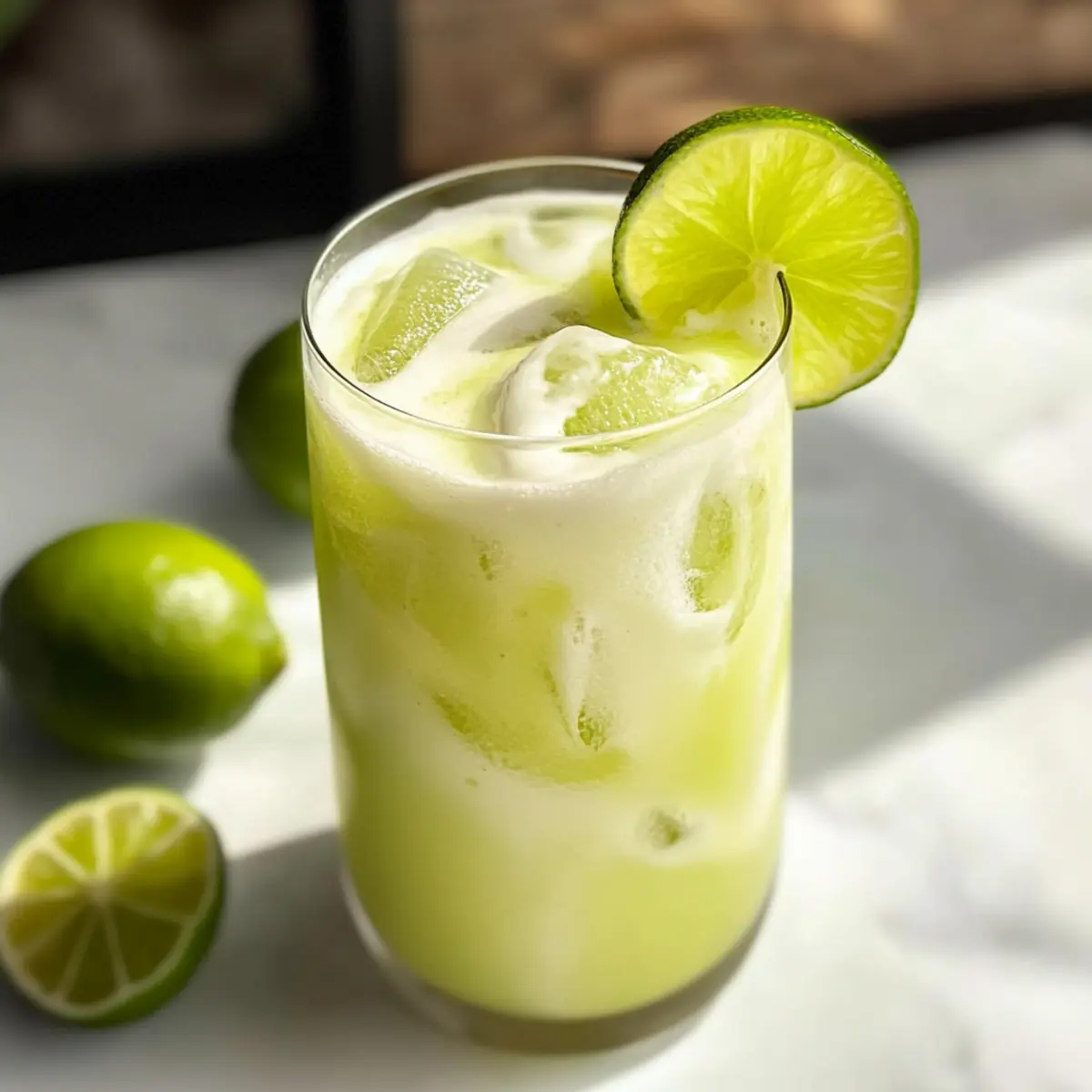 Erfrischende Brasilianische Limettenlimonade für den Sommer