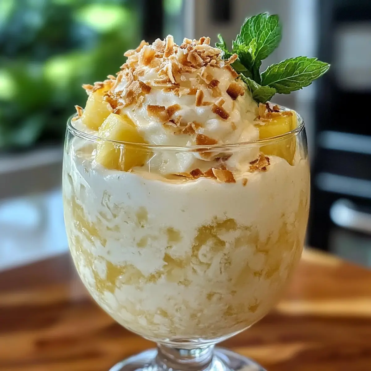 Kokosnuss Ananas für den perfekten Sommerdrink