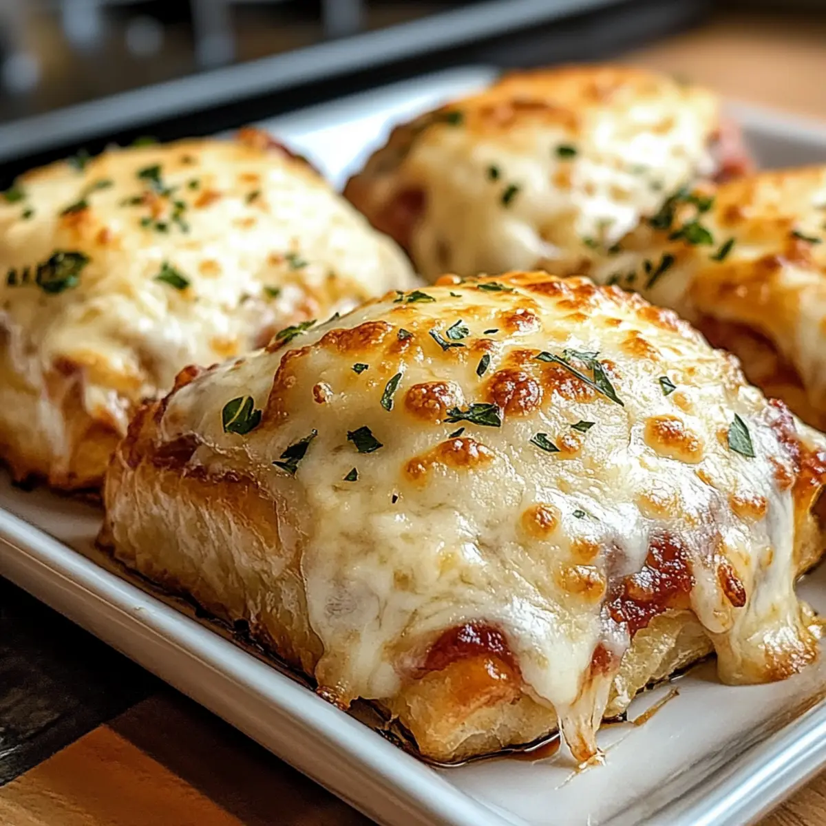 Knoblauch Parmesan Hähnchen Fleischlaib Genuss