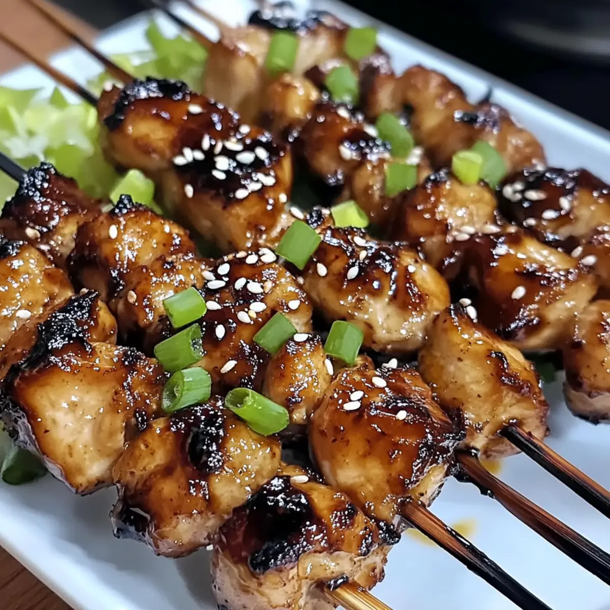 Hühnchen Yakitori – Einfache, leckere Grillspieße