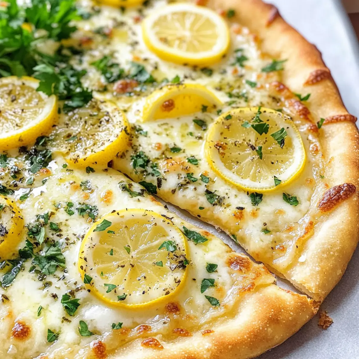 Zitronenpizza leicht gemacht und einfach lecker