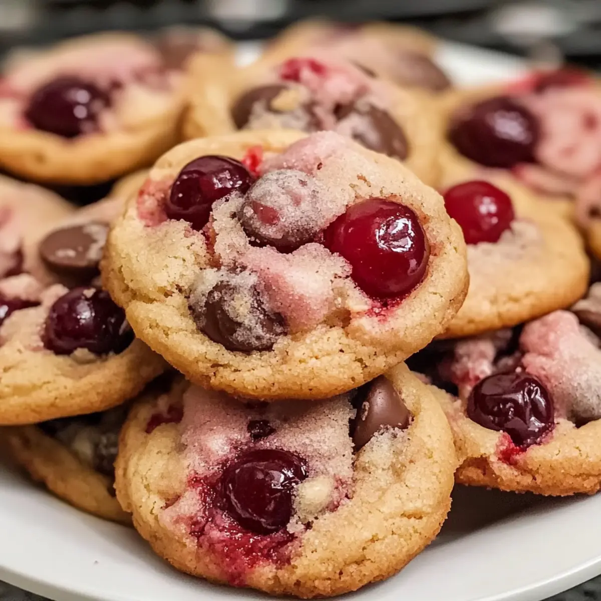 Maraschino-Kirschkekse für echte Cookie-Liebe