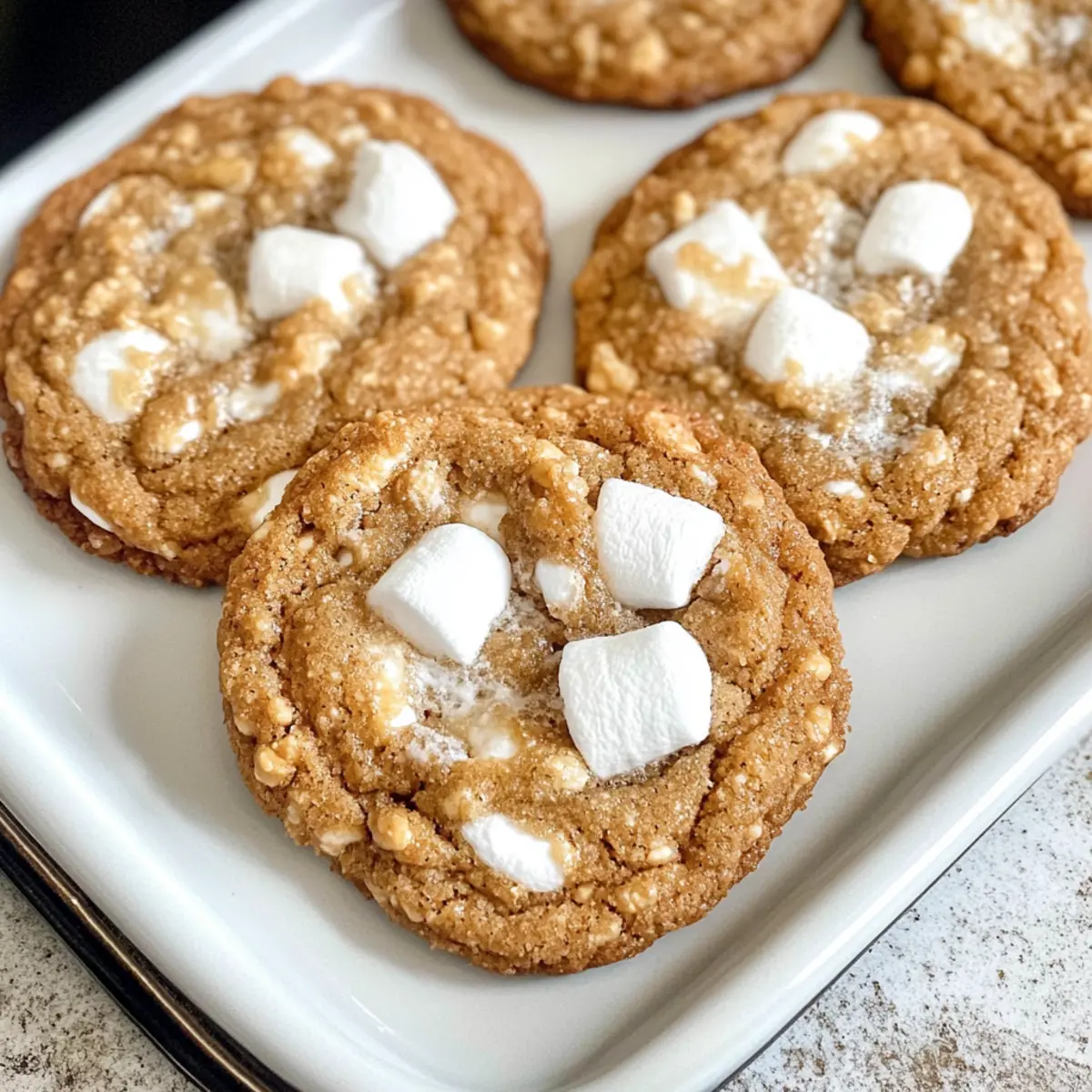 Marshmallow Crispy Kekse wie bei Costco