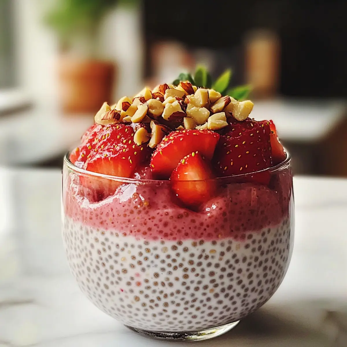 Erdbeer-Chia-Pudding: Blitzschnell und Gesund