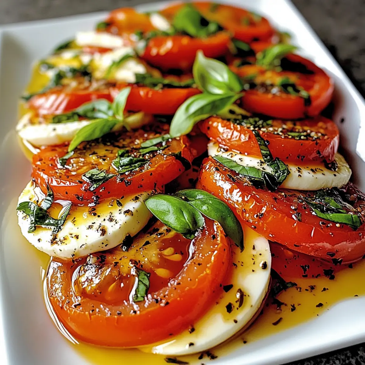 Tomaten Caprese Salat: Frisch und Aromatisch Genießen