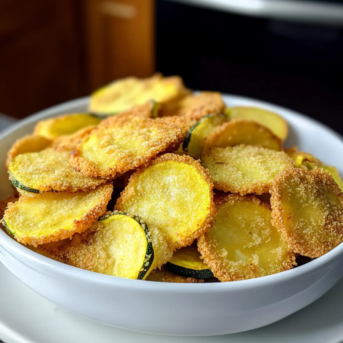 Crispy Luftfritteuse Zucchini in 20 Minuten