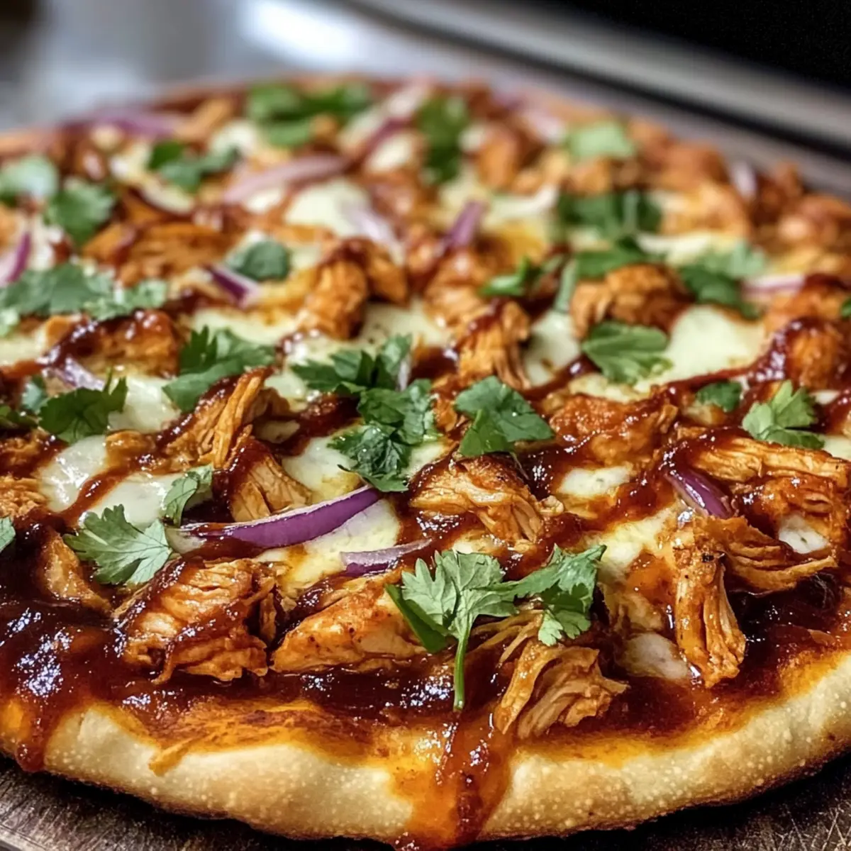 BBQ Hähnchen Pizza – Schnell gemacht für die ganze Familie