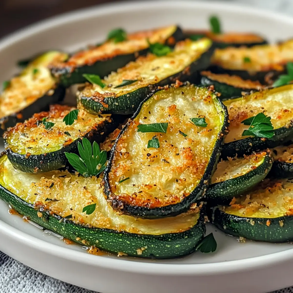 Perfekte gebackene Zucchini für jedes Gericht