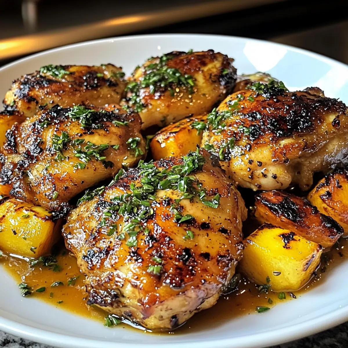 Bobby Flays saftige Hähnchenschenkel vom Grill