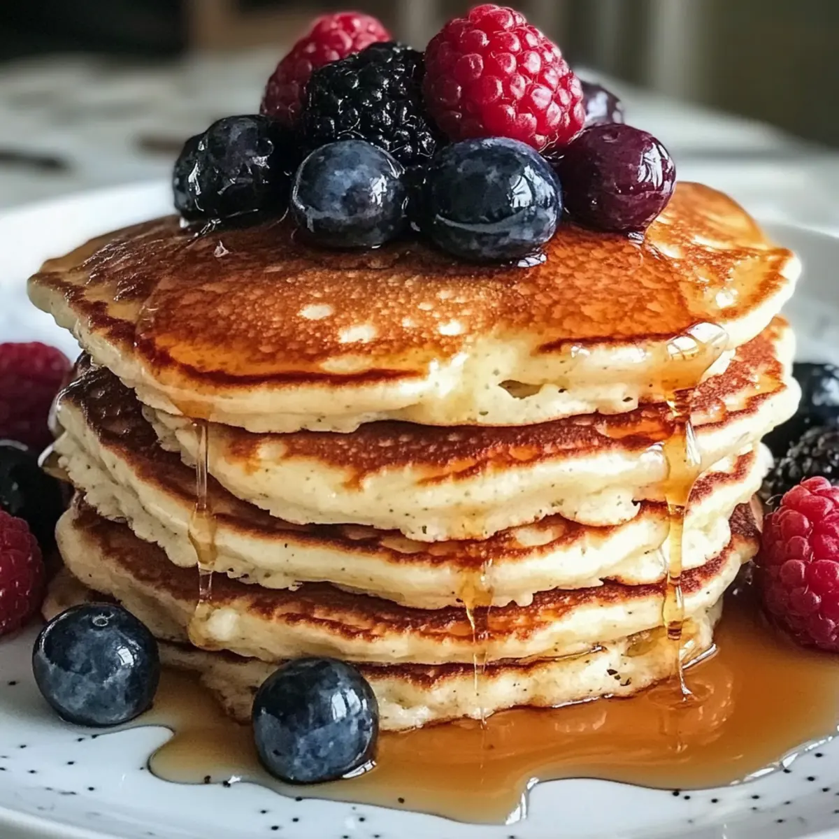 Hüttenkäse-Pfannkuchen für den perfekten Start