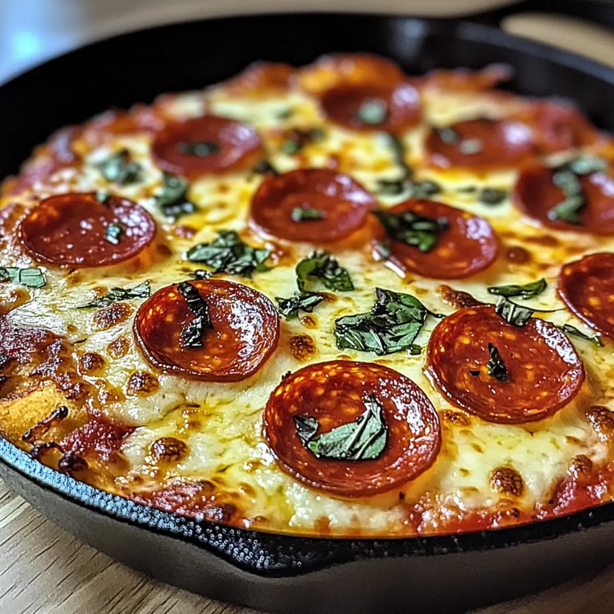 Knusprige Gusseisen-Pfannenpizza für jeden Geschmack