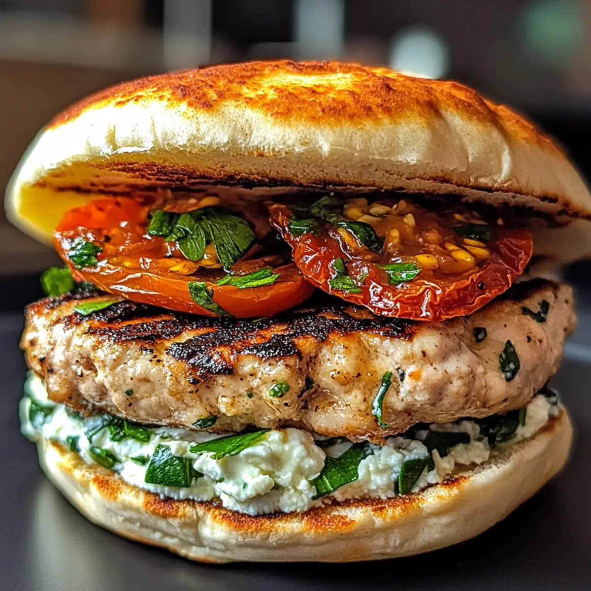 Griechische Hähnchenburger in 30 Minuten selbstgemacht