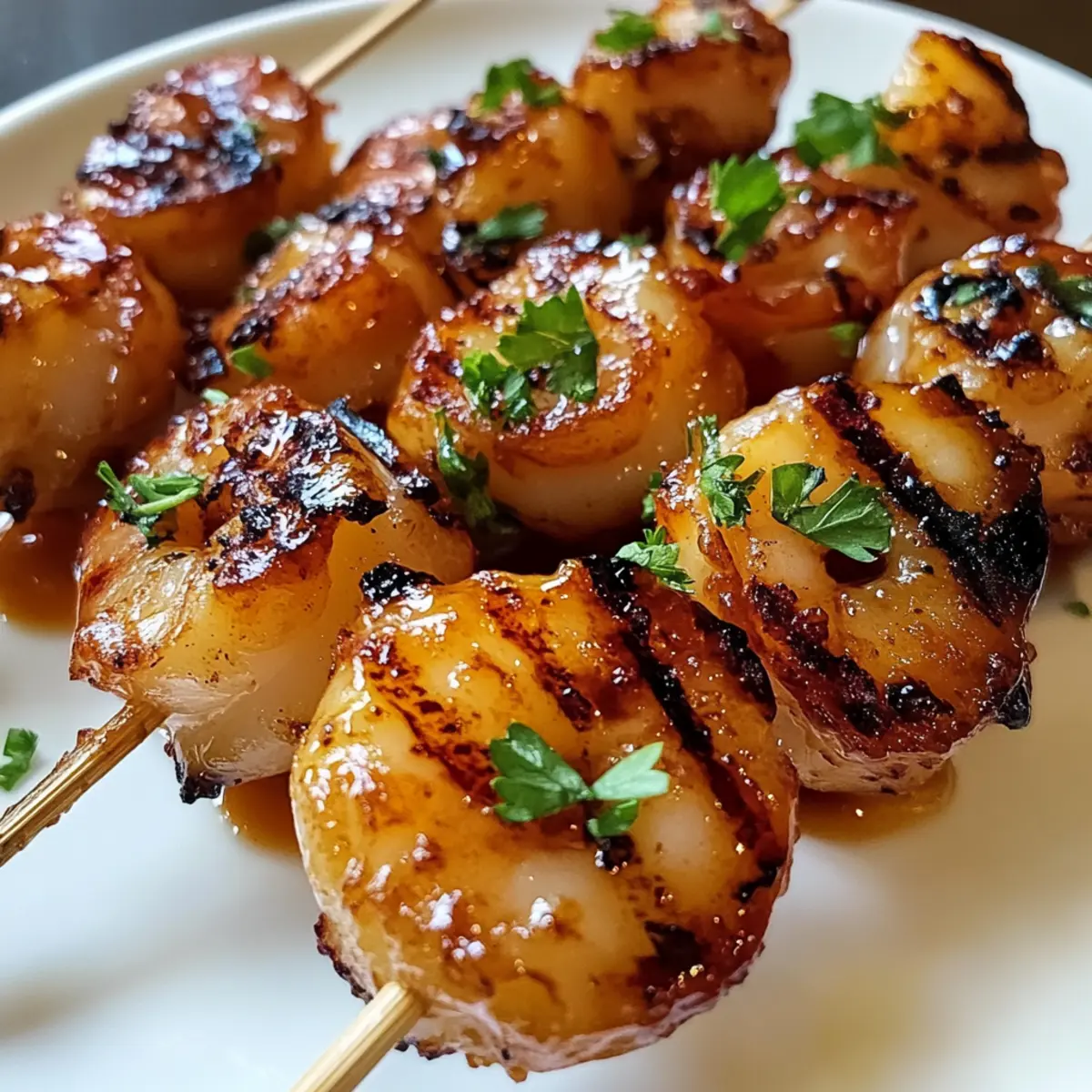 Honig gegrillte Garnelen für genussvolle Sommerabende