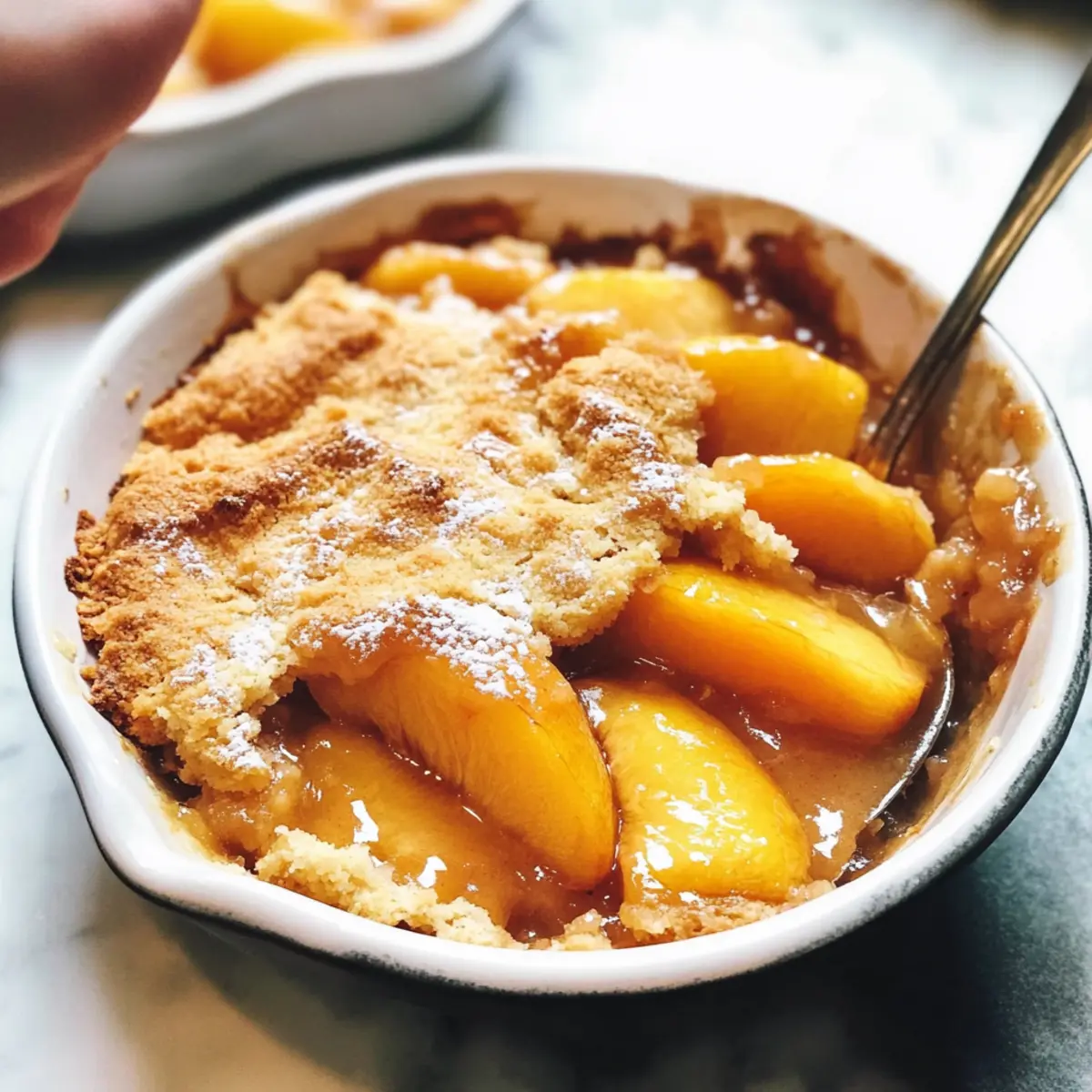 Pfirsich-Cobbler für den ultimativen Sommergenuss