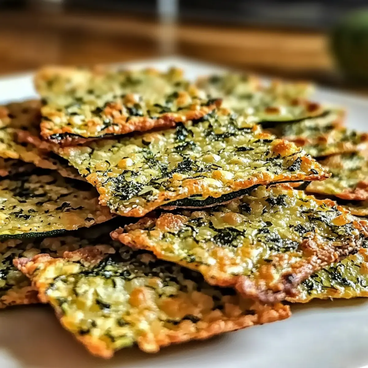 Zucchini Cracker mit Kräutern einfach selbst machen