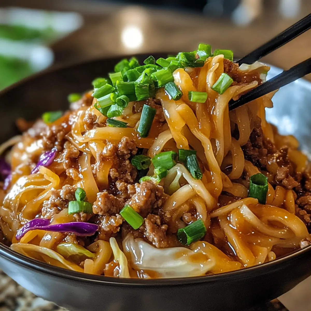 Teigtaschen-Nudelschale für ein schnelles Abendessen