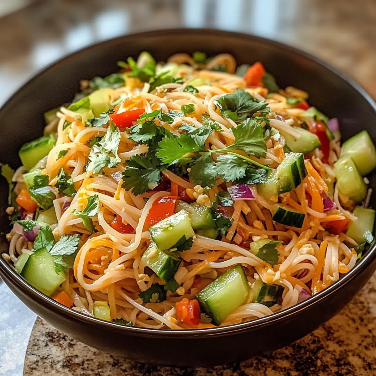 Limetten Crunch Nudelsalat für den perfekten Sommer