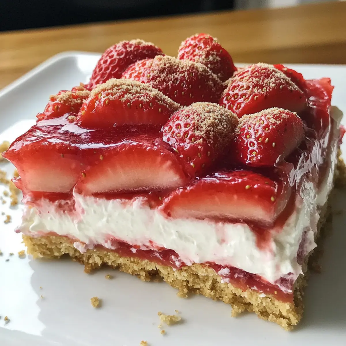 Erdbeer-Jello-Lasagne: Ein Sommerlicher Genuss